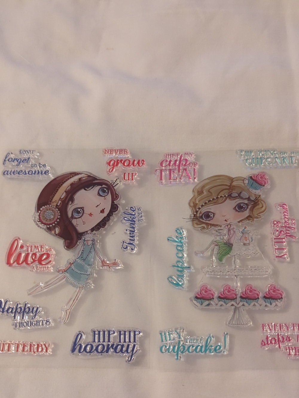 Crafters Companion Verity Rose Stamp Sets